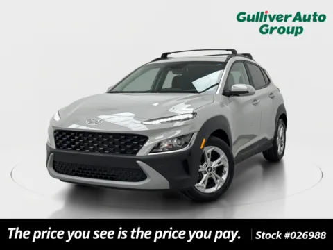 Silver 2023 Hyundai Kona SEL for sale in Plano, TX
