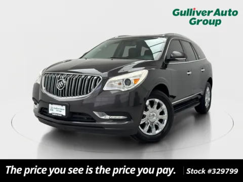 Gray 2017 Buick Enclave Premium Group for sale in Plano, TX