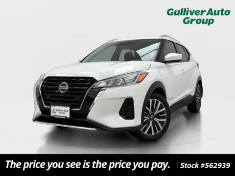 White 2021 Nissan Kicks SV for sale in Plano, TX