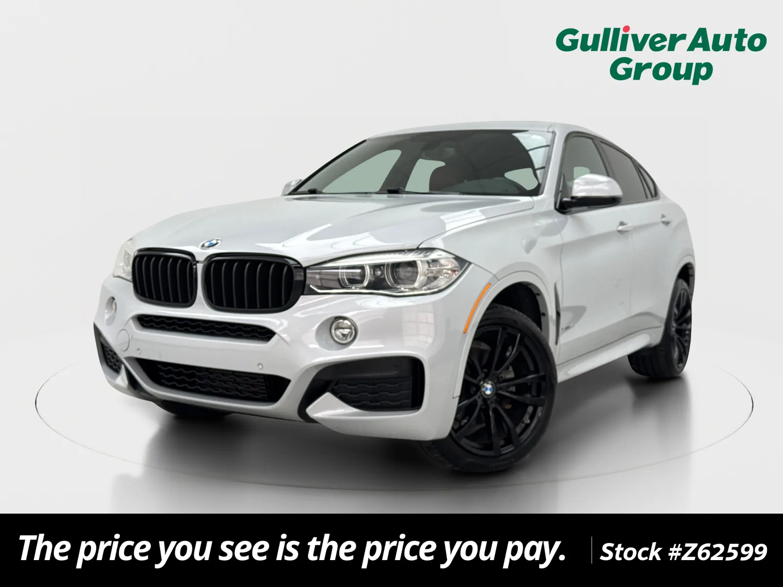 Silver 2018 BMW X6 xDrive35i for sale in Plano, TX