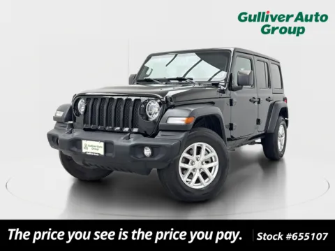 Black 2023 Jeep Wrangler Sport S for sale in Plano, TX