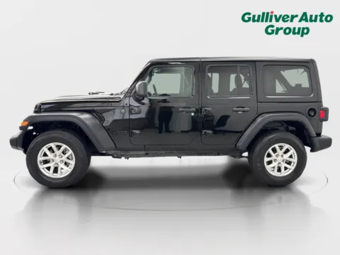 Another view of 2023 Jeep Wrangler Sport S for sale in Plano, TX at Gulliver Auto Group
