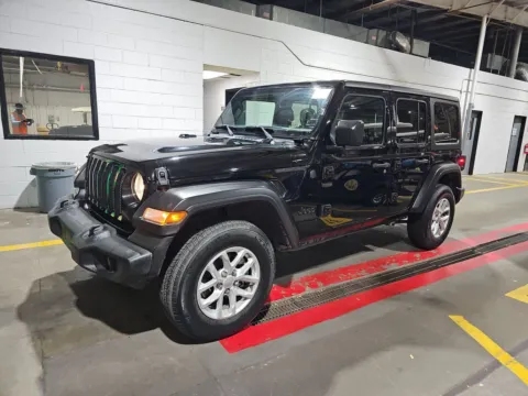 Black 2023 Jeep Wrangler Sport S for sale in Plano, TX