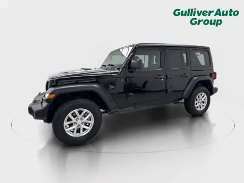 Photos of 2023 Jeep Wrangler Sport S for sale in Plano, TX at Gulliver Auto Group