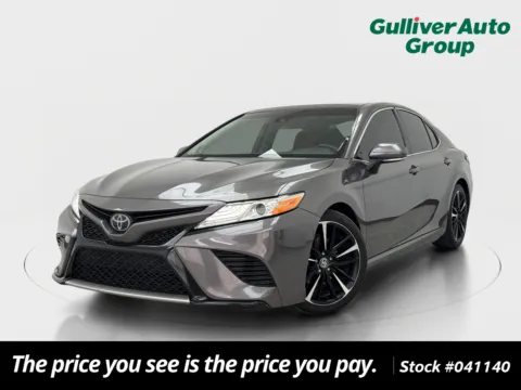 Gray 2020 Toyota Camry XSE V6 for sale in Plano, TX