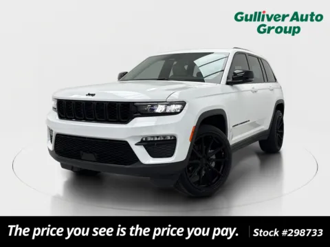 White 2025 Jeep Grand Cherokee Limited for sale in Plano, TX