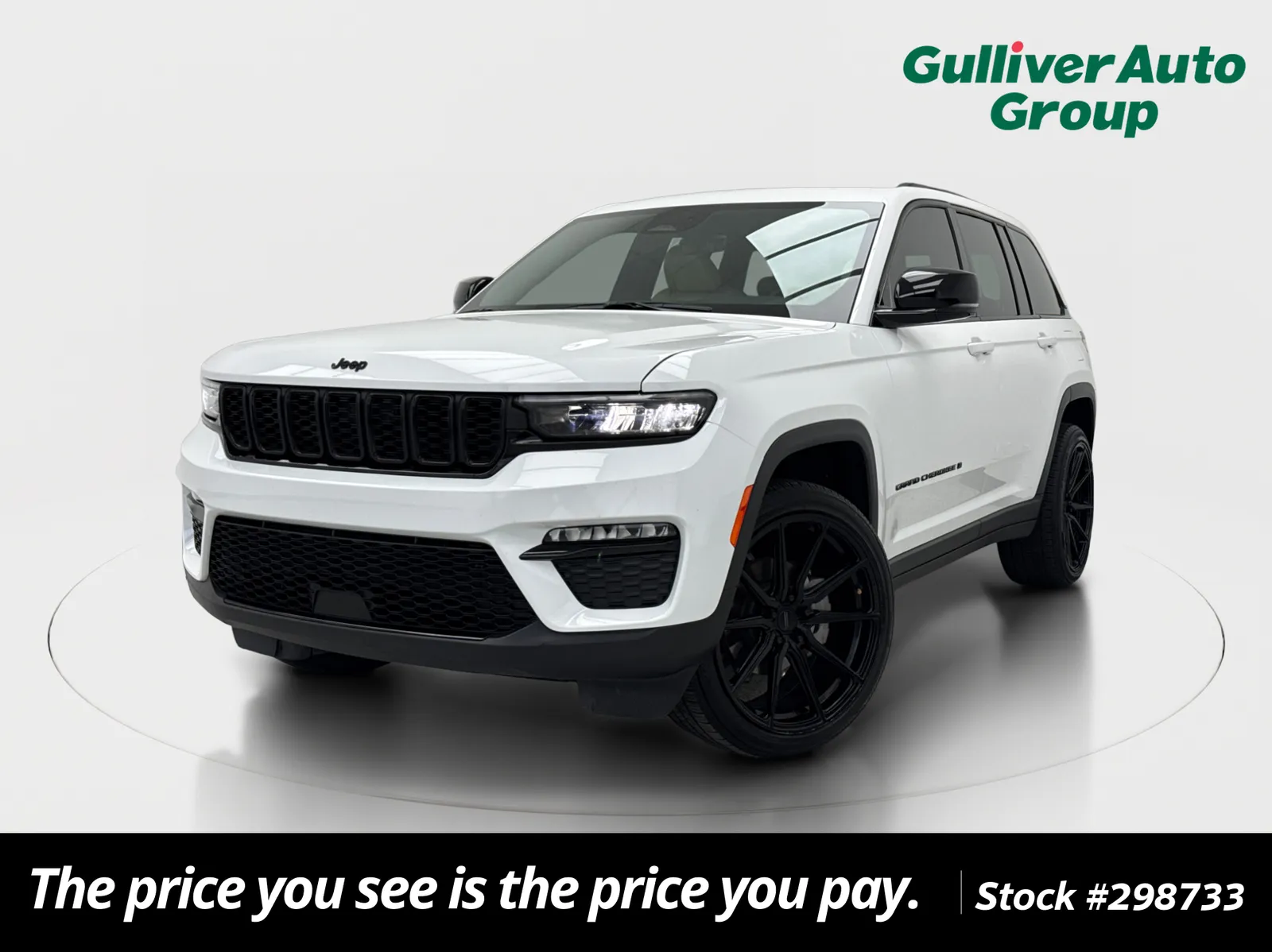 White 2025 Jeep Grand Cherokee Limited for sale in Plano, TX