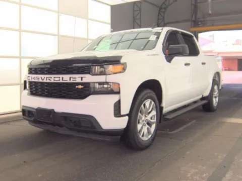 White 2020 Chevrolet Silverado 1500 Custom for sale in Plano, TX