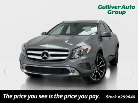 Gray 2017 Mercedes-Benz GLA 250 for sale in Plano, TX