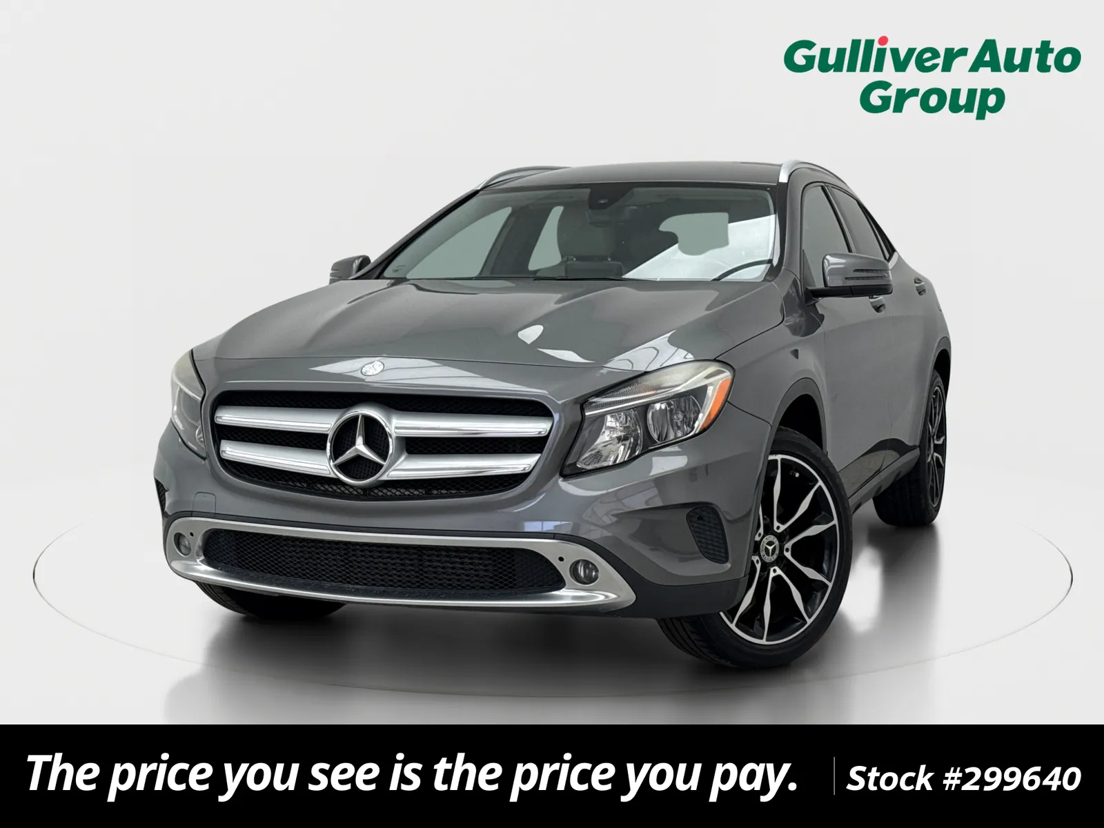 Gray 2017 Mercedes-Benz GLA 250 for sale in Plano, TX