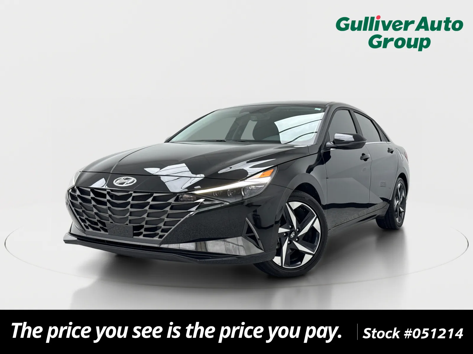 Black 2023 Hyundai Elantra Hybrid Limited for sale in Plano, TX