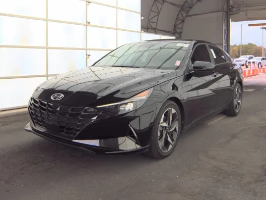 Black 2023 Hyundai Elantra Hybrid Limited for sale in Plano, TX