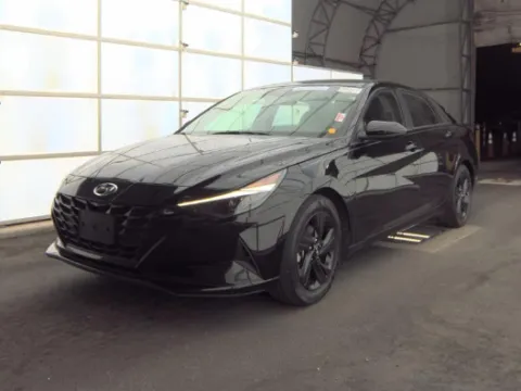 Black 2021 Hyundai Elantra SEL for sale in Plano, TX