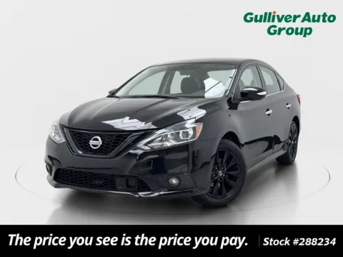 Black 2018 Nissan Sentra SR for sale in Plano, TX