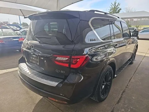 Another view of 2019 INFINITI QX80 LUXE for sale in Plano, TX at Gulliver Auto Group