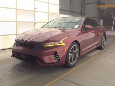 Red 2021 Kia K5 EX for sale in Plano, TX