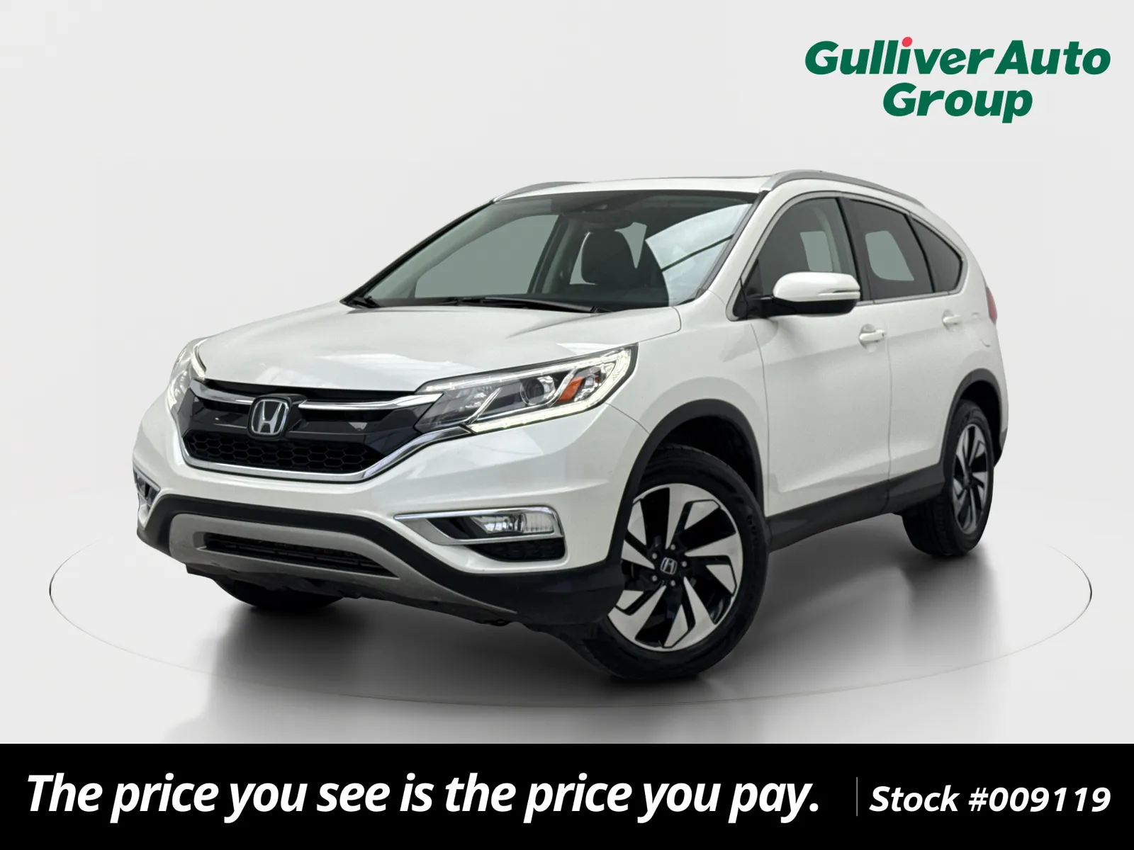 Silver 2016 Honda CR-V Touring for sale in Plano, TX