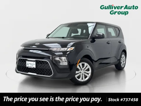 Black 2021 Kia Soul LX for sale in Plano, TX