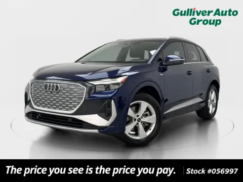 Blue 2023 Audi Q4 e-tron Premium Plus for sale in Plano, TX