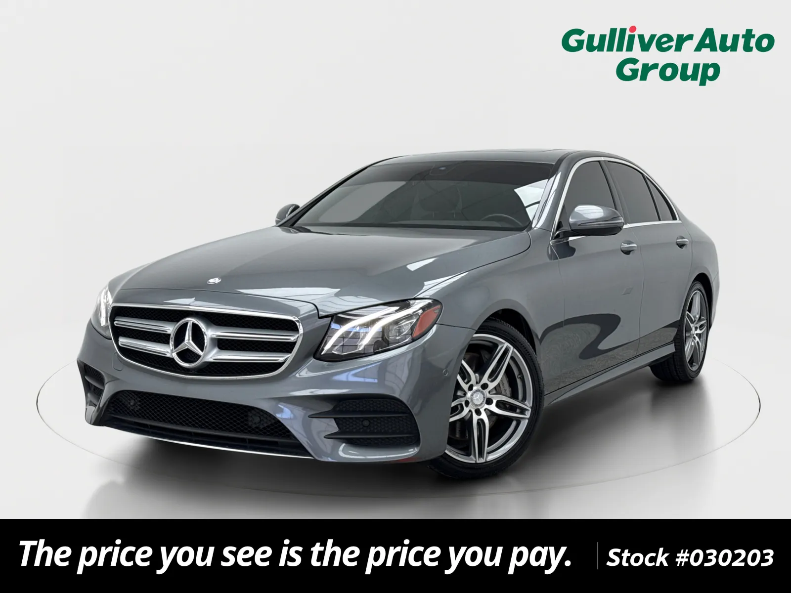 Gray 2017 Mercedes-Benz E-Class E 300 for sale in Plano, TX