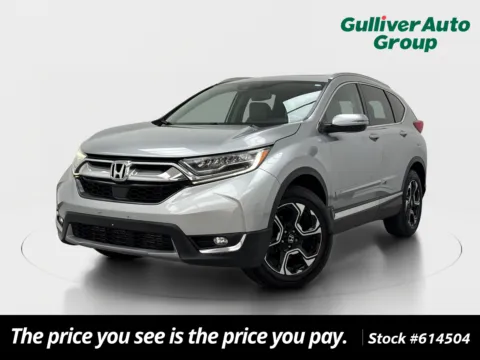 Silver 2017 Honda CR-V Touring for sale in Plano, TX