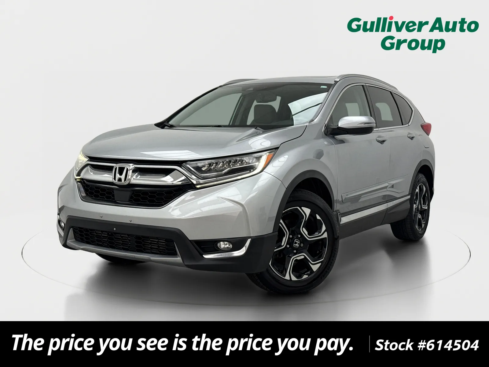 Silver 2017 Honda CR-V Touring for sale in Plano, TX