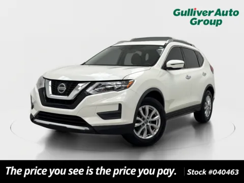White 2020 Nissan Rogue SV for sale in Plano, TX