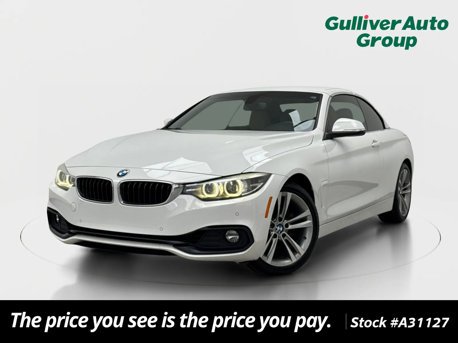 White 2018 BMW 4 Series 430i for sale in Plano, TX
