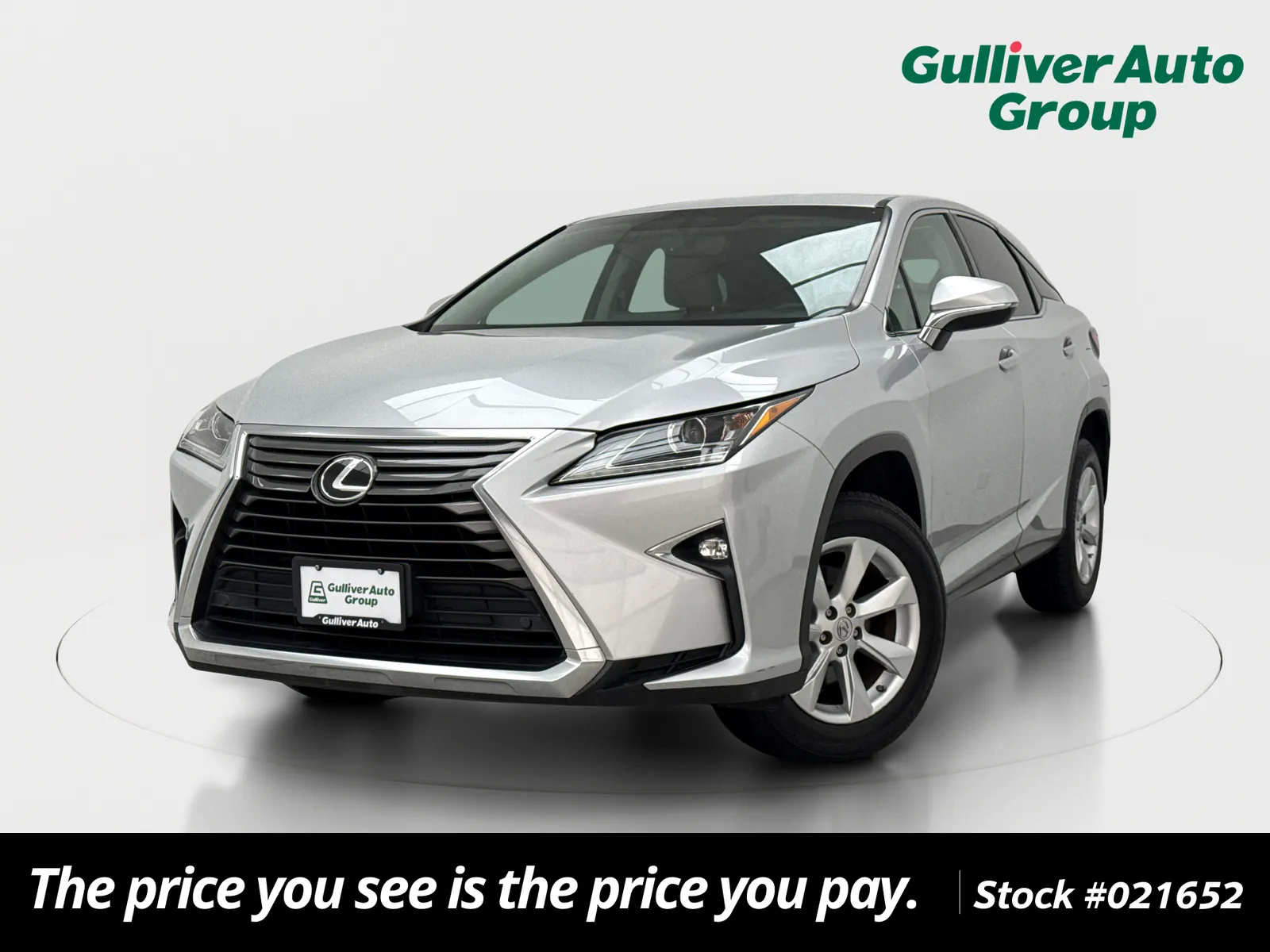 Silver 2016 Lexus RX 350 for sale in Plano, TX