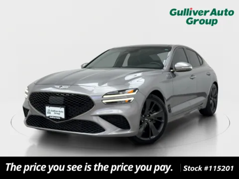 Silver 2023 Genesis G70 3.3T for sale in Plano, TX