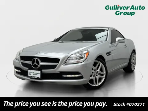 Silver 2013 Mercedes-Benz SLK 250 for sale in Plano, TX