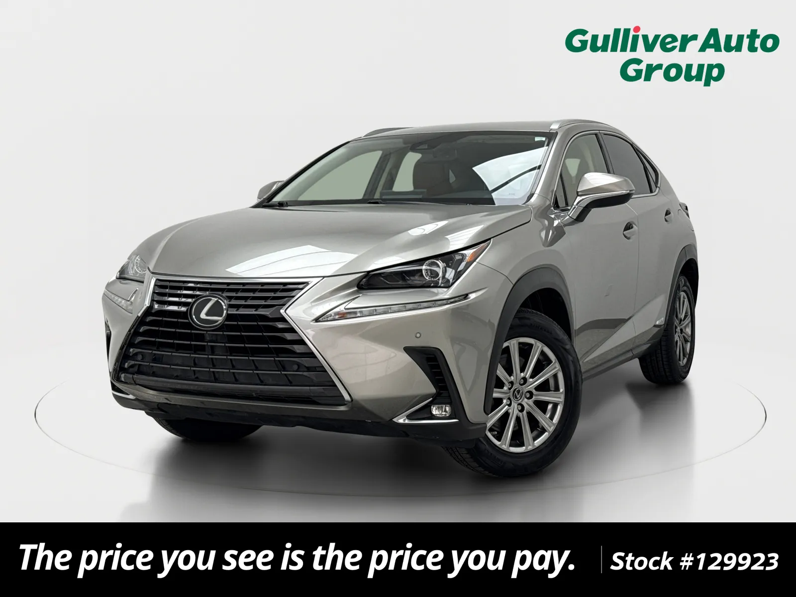 Silver 2020 Lexus NX 300h for sale in Plano, TX