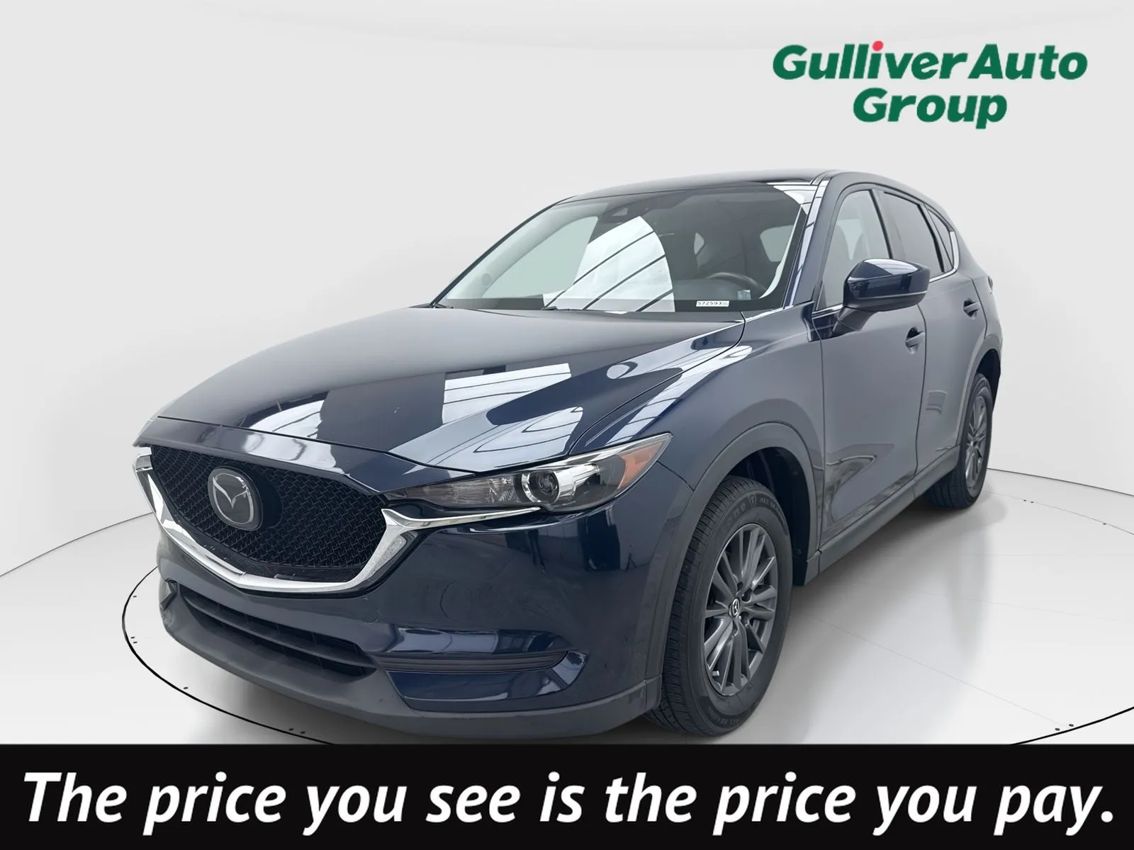 Blue 2019 Mazda CX-5 Touring for sale in Plano, TX