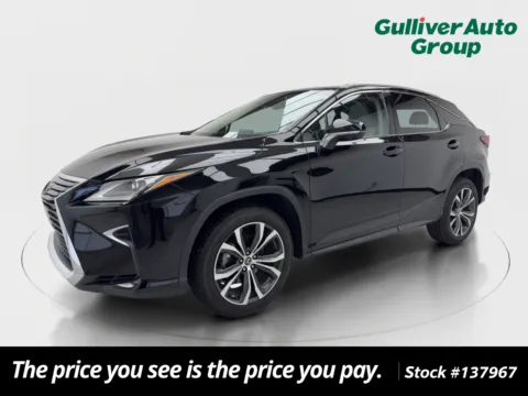 Black 2019 Lexus RX 350 for sale in Plano, TX
