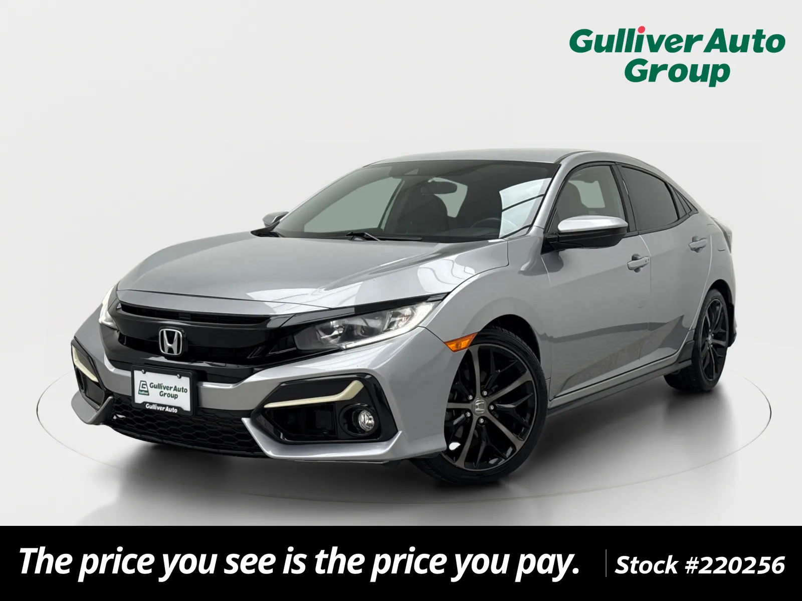 Silver 2021 Honda Civic Sport for sale in Plano, TX
