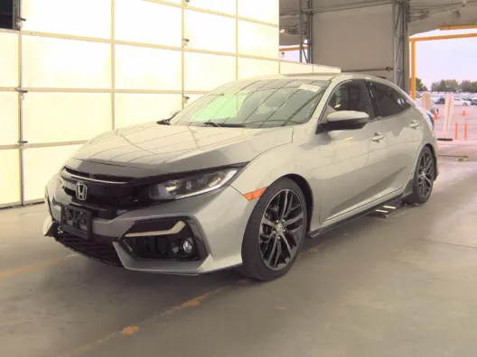 Silver 2021 Honda Civic Sport for sale in Plano, TX