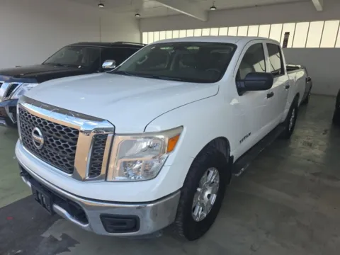 White 2017 Nissan Titan S for sale in Plano, TX