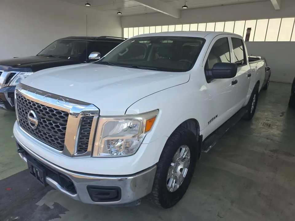 White 2017 Nissan Titan S for sale in Plano, TX