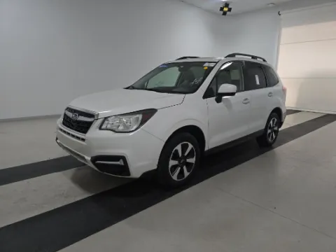 White 2017 Subaru Forester 2.5i Premium for sale in Plano, TX