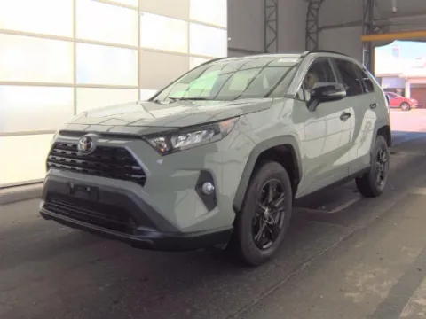 Gray 2021 Toyota RAV4 XLE for sale in Plano, TX