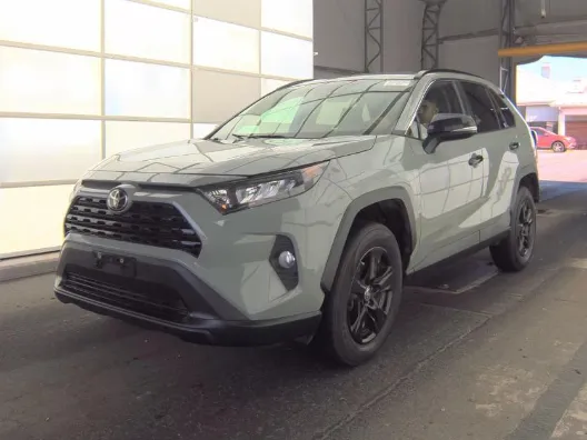 Gray 2021 Toyota RAV4 XLE for sale in Plano, TX