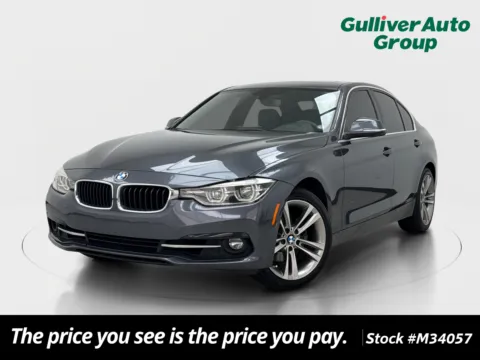 Gray 2018 BMW 3 Series 330i xDrive for sale in Plano, TX