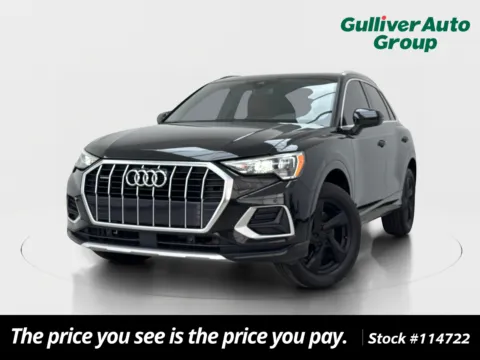 Black 2021 Audi Q3 Premium for sale in Plano, TX