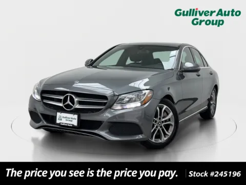 Gray 2018 Mercedes-Benz C-Class C 300 for sale in Plano, TX