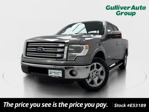 Gray 2014 Ford F-150 Lariat for sale in Plano, TX