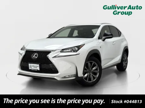 White 2016 Lexus NX 200t F Sport for sale in Plano, TX
