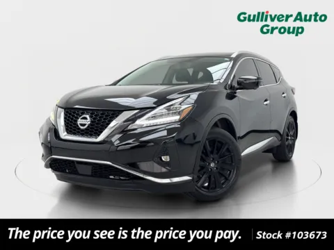 Black 2019 Nissan Murano SL for sale in Plano, TX