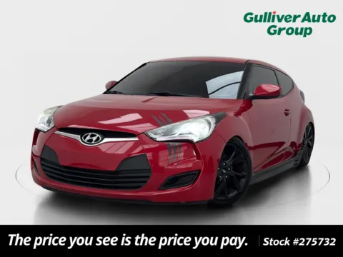 Red 2016 Hyundai Veloster for sale in Plano, TX