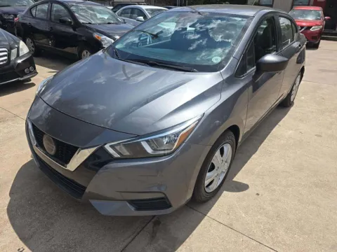 Blue 2021 Nissan Versa 1.6 S for sale in Plano, TX