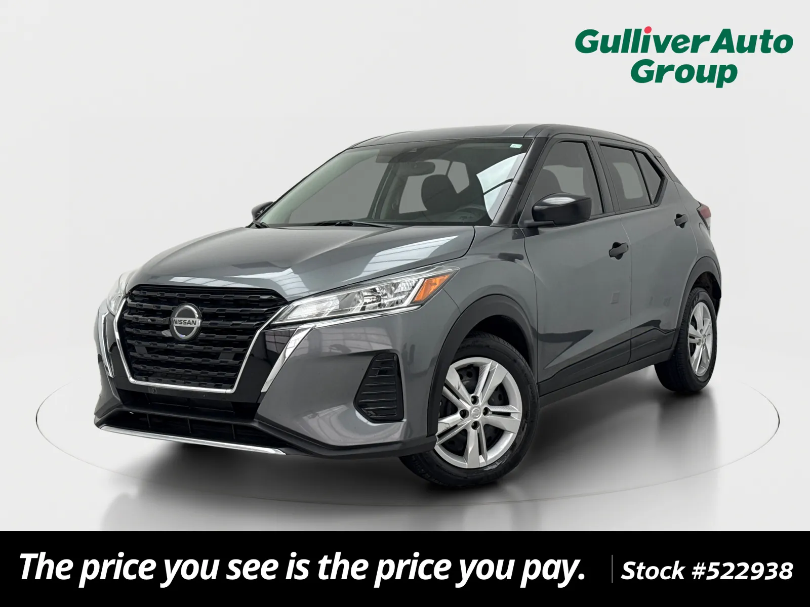 Gray 2021 Nissan Kicks S for sale in Plano, TX